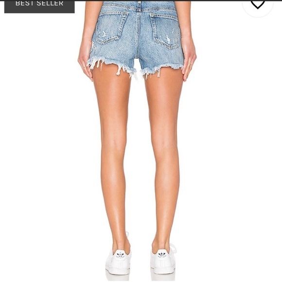 Agolde Parker jean shorts - Picture 2 of 4